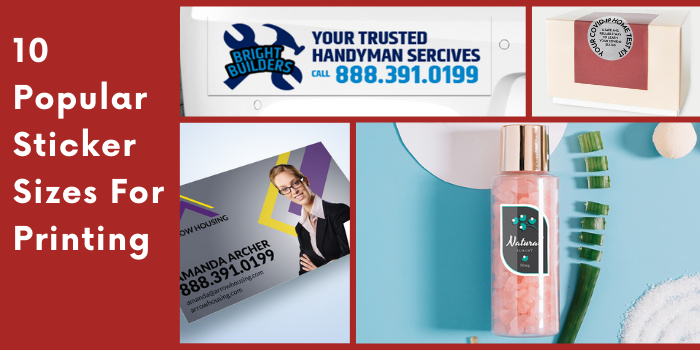 10 Popular Stickers Sizes For Printing