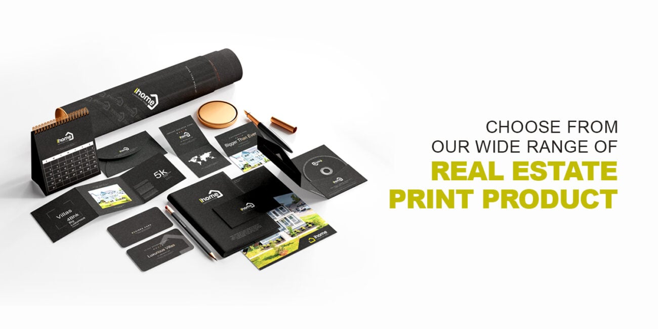 real estate print and marketing materials