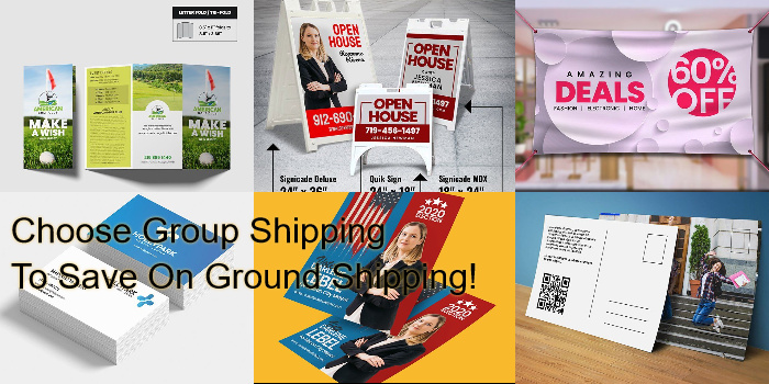 Choose Group Shipping To Save On Ground Shipping! 1 Choose Group Shipping To Save On Ground Shipping!