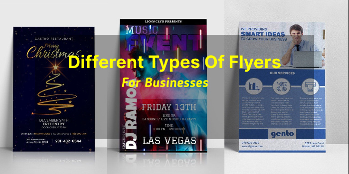 Different Types Of Flyers printing For Businesses