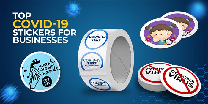 6 Must-Have COVID-19 Stickers For Businesses