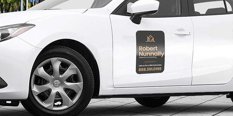 Custom Car Magnets Printing