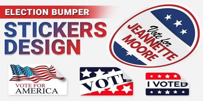 Election Bumper Stickers Design
