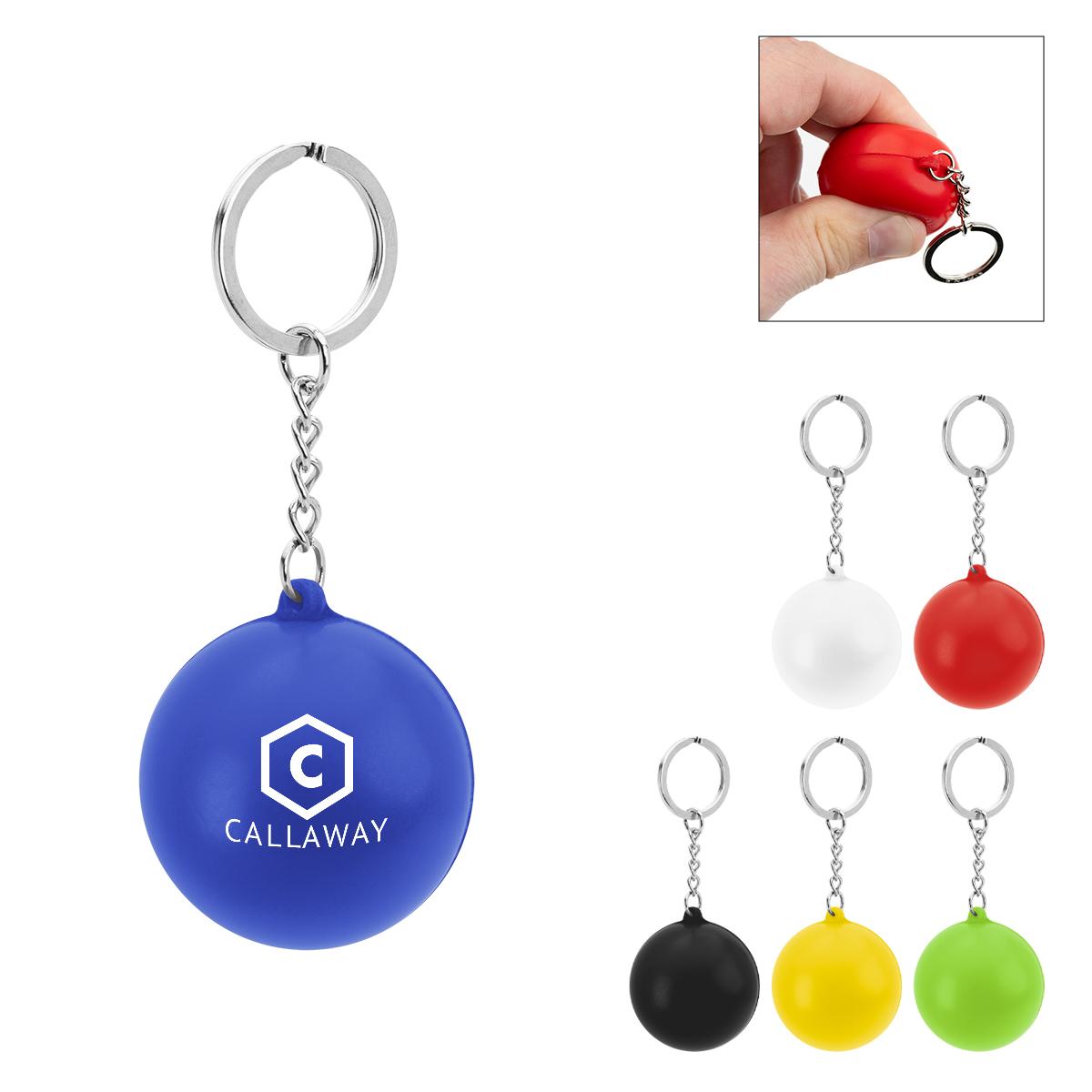 PR30672-Round-PU-Stress-Reliever-Keychain.jpg PR30672 Round PU Stress Reliever Keychain