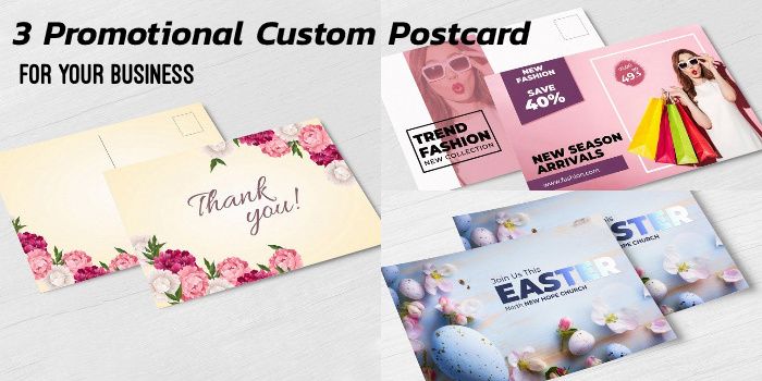 Promotional Custom Postcard examples for your business