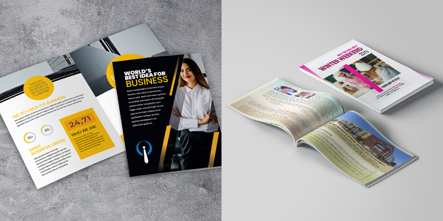 Print Booklets Postcards Marketing for San Francisco