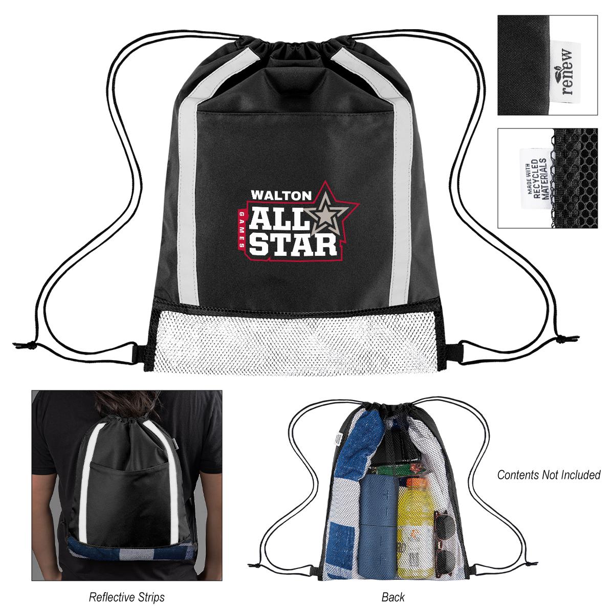 PR31221-Game-Time-rPET-Reflective-Drawstring-Bag.jpg PR31221 Game Time rPET Reflective Drawstring Bag