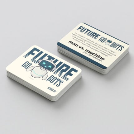 Vintage Trading Cards Printing | Natural Stock robot | PrintMagic
