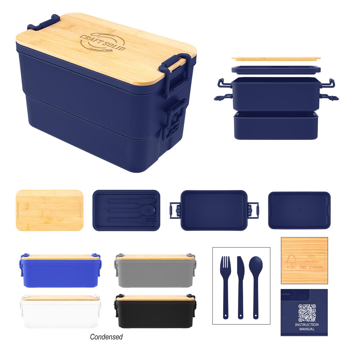 PR34177-Mega-Bites-Stackable-Bento-Box.jpg PR34177 Mega Bites Stackable Bento