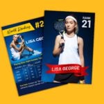 Sport Tennis Trading Cards | collectible cards Printing