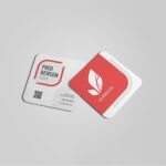 Square Rounded Corners Business Cards