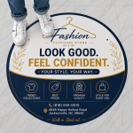 Circle shape Custom Vinyl Floor Graphics for Promotions | PrintMagic