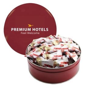 PrintMagic Home Page 68 PR36307 4 RED DECORATED The Royal Tin with Individually Wrapped Mints