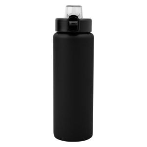 PrintMagic Home Page 70 PR36314 1 BLACK DECORATED 30 Oz. Full Color Nolan Recycled Single Wall Stainless Steel Bottle