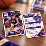 Custom 32 Pt Edge Trading Cards with Luxury Thick Cardstock for Collectibles and Special Events Basketball Collector Cards | PrintMagic