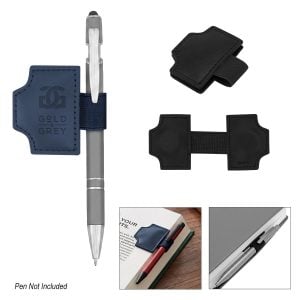 PR36334 MarkMate Magnetic Pen Holder Bookmark