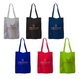 PR36380 Toddy Gear 10 x 14 2 Panel Poly Canvas Tote