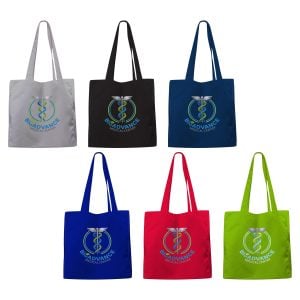 PR36381 Toddy Gear 12 x 14 x 5 Canvas 5 Panel Tote with 5 Gusset