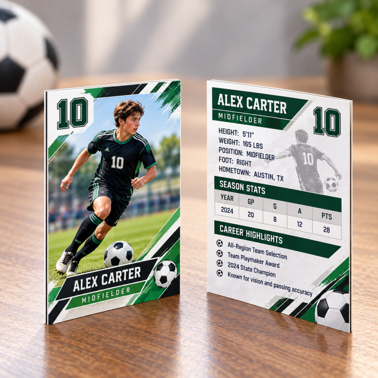 Premium Ultra Thick Trading Cards for Sports Cards, Gaming Cards, and Limited Editions Soccer Trading Cards | PrintMagic