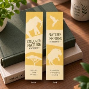 14 Pt Natural Bookmarks Premium Uncoated Finish | PrintMagic