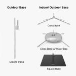 Feather Angled Flag Indoor Outdoor Bases | PrintMagic