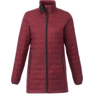 Custom Promotional Products 14 PR10005 1 Vintage Red 369 DECORATED Womens TELLURIDE Packable Insulated Jacket