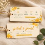Horizontal Natural Hang Tags on Eco-Friendly 14 Pt Natural Stock | PrintMagic