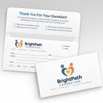 #6 3/4 Remittance Envelope with Long Flap Printed on 24 lb White Wove Uncoated Paper | PrintMagic