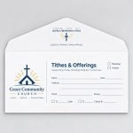 #6 3/4 Remittance Envelope with Short Flap on 24 lb White Wove Uncoated Stock | PrintMagic