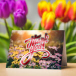 folded akuafoil greeting cards, folded aqufoil greeting cards, custom foil cards