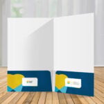Akuafoil Presentation Folders Two Pockets BC Slit on Both Pocket Beauty Health Spa Salon | Printmagic