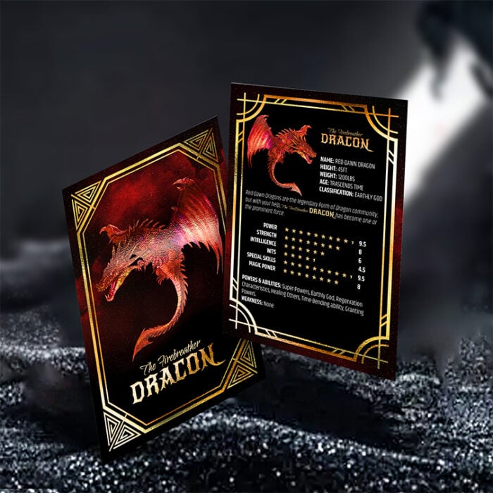 Silk Trading Card Printing | Smooth Fabric-like Finish | PrintMagic