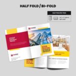 Print Products | Fold Option: Half-Fold/Bi-Fold for Brochures