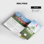 Business Flyers Roll Fold Restaurant Coupon Spa Educational Events Branding Promotions Quick and Easy High Quality Premium Stock Affordable Printing | Printmagic