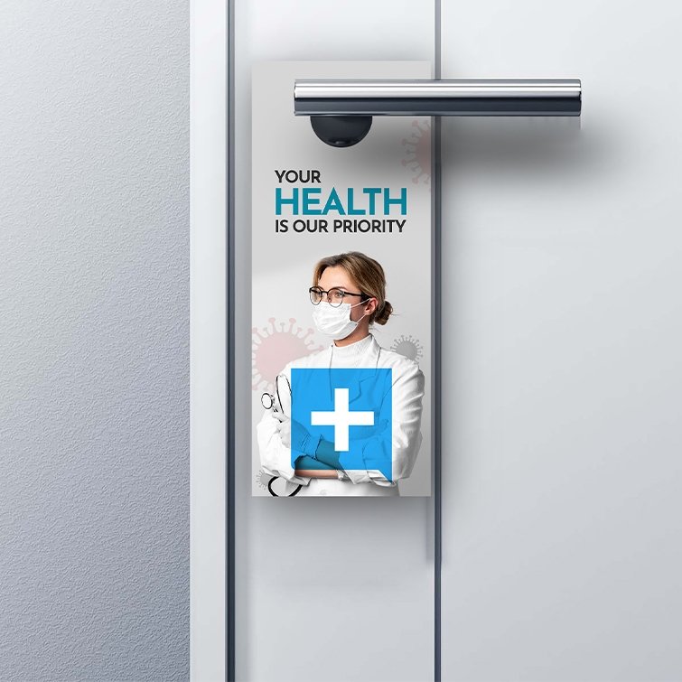 Door-Hanger-your-health-is-our-priority.jpg Wellness and Safety - Door Hanger for Covid-19