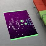 Custom Floor Graphics | Hospital Floor Graphics Designs | Printed on Color Front Only with Vinyl Floor Graphic - 4 mil. | Print Magic