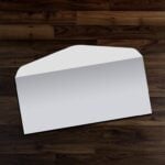 N10 Blank Envelopes | N10 Blank Envelopes printing with White Linen Uncoated-70lb (Linen Uncoated Text-70lb) | PrintMagic