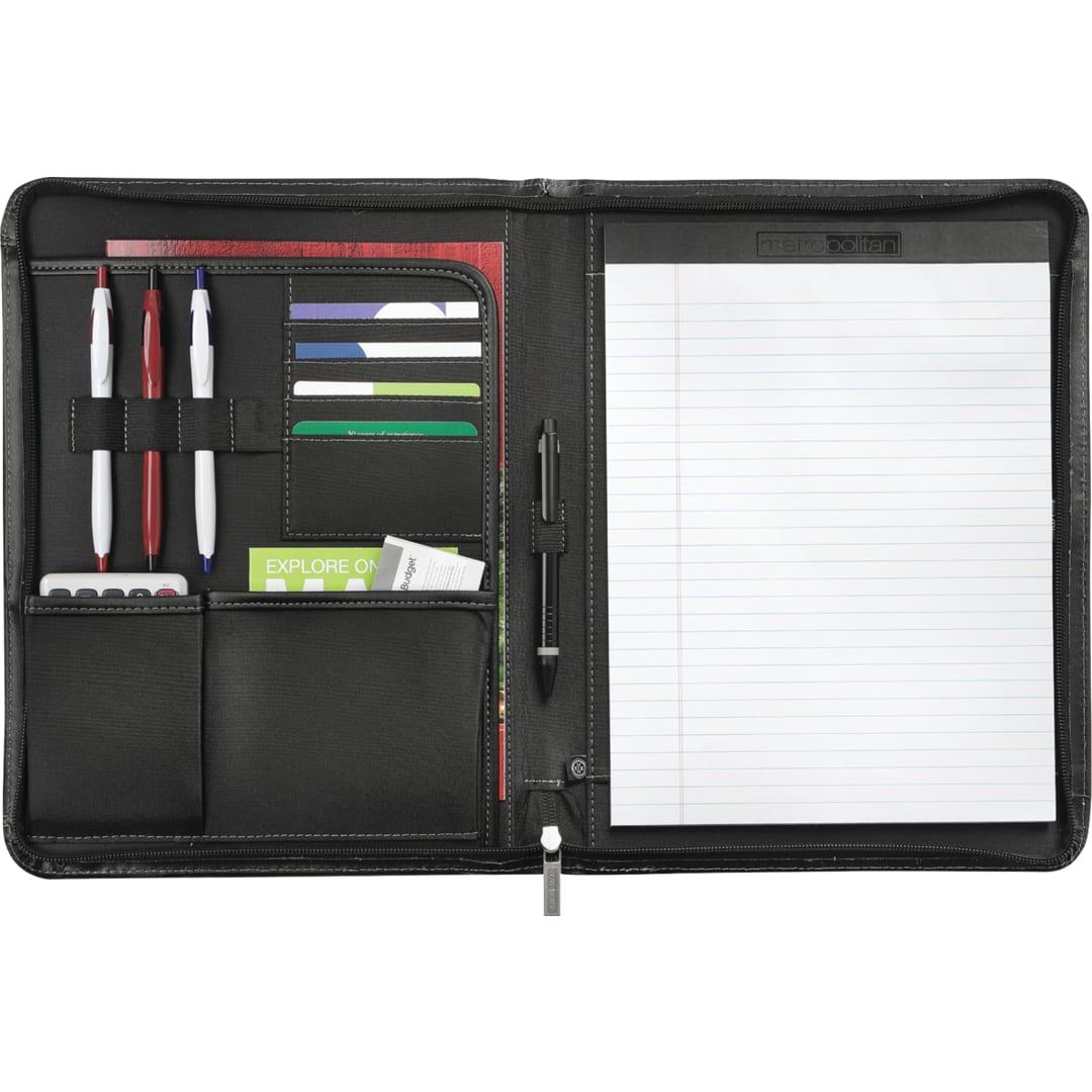 PR10027-Metropolitan-Zippered-Padfolio.jpg PR10027 Metropolitan Zippered Padfolio