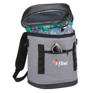 Custom Promotional Products 19 PR10497 1 Black BK DECORATED 20 Can Backpack Cooler