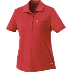 Custom Promotional Products 22 PR10631 1 Team Red 358 DECORATED Womens Edge Short Sleeve Polo