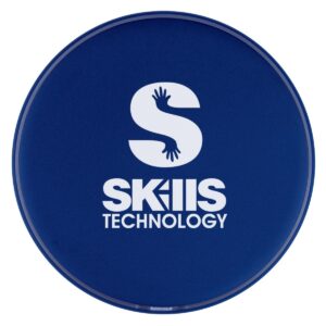 Custom Promotional Products 18 PR10669 2 BLUE DECORATED WIRELESS PHONE CHARGING PAD