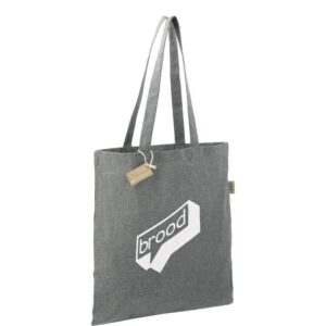 Custom Promotional Products 3 PR10801 1 Multi Colored MT DECORATED Recycled Cotton Convention Tote