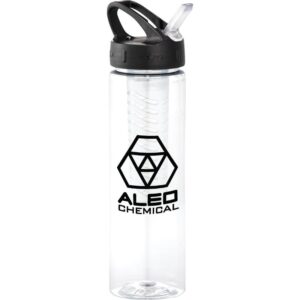 Custom Promotional Products 2 PR10873 1 Clear CL DECORATED Fruit Infuser 25oz Sports Bottle
