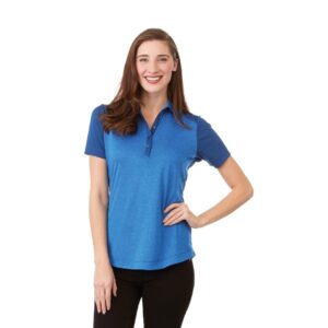 PR10995 Womens SAGANO Short Sleeve Polo