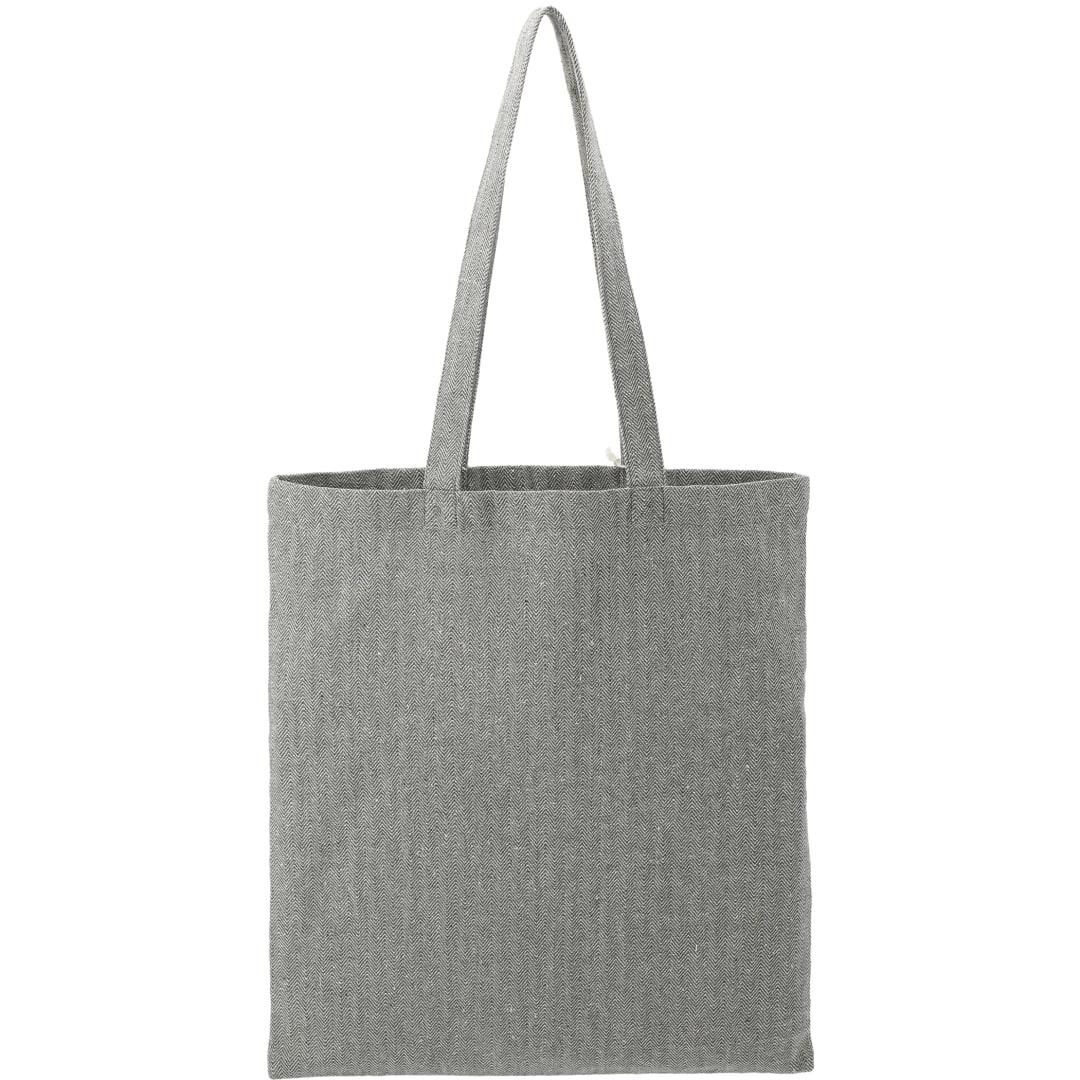 PR11451-Recycled-Cotton-Herringbone-Tote-wZip-Pocket.jpg PR11451 Recycled Cotton Herringbone Tote wZip Pocket