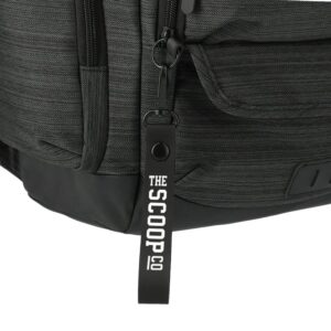 PR11519 1 Charcoal CA DECORATED NBN Whitby 15 Computer Backpack w USB Port