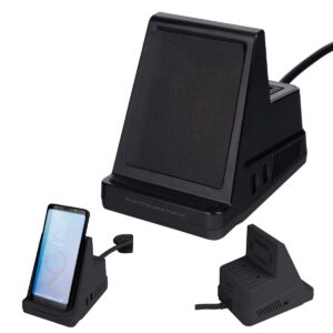 Custom Promotional Products 19 PR11861 1 BLACK DECORATED Power Station Charging Dock