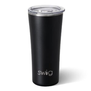 Custom Promotional Products 7 PR12179 1 BLACK DECORATED 22 Oz. Swig Life Stainless Steel Tumbler