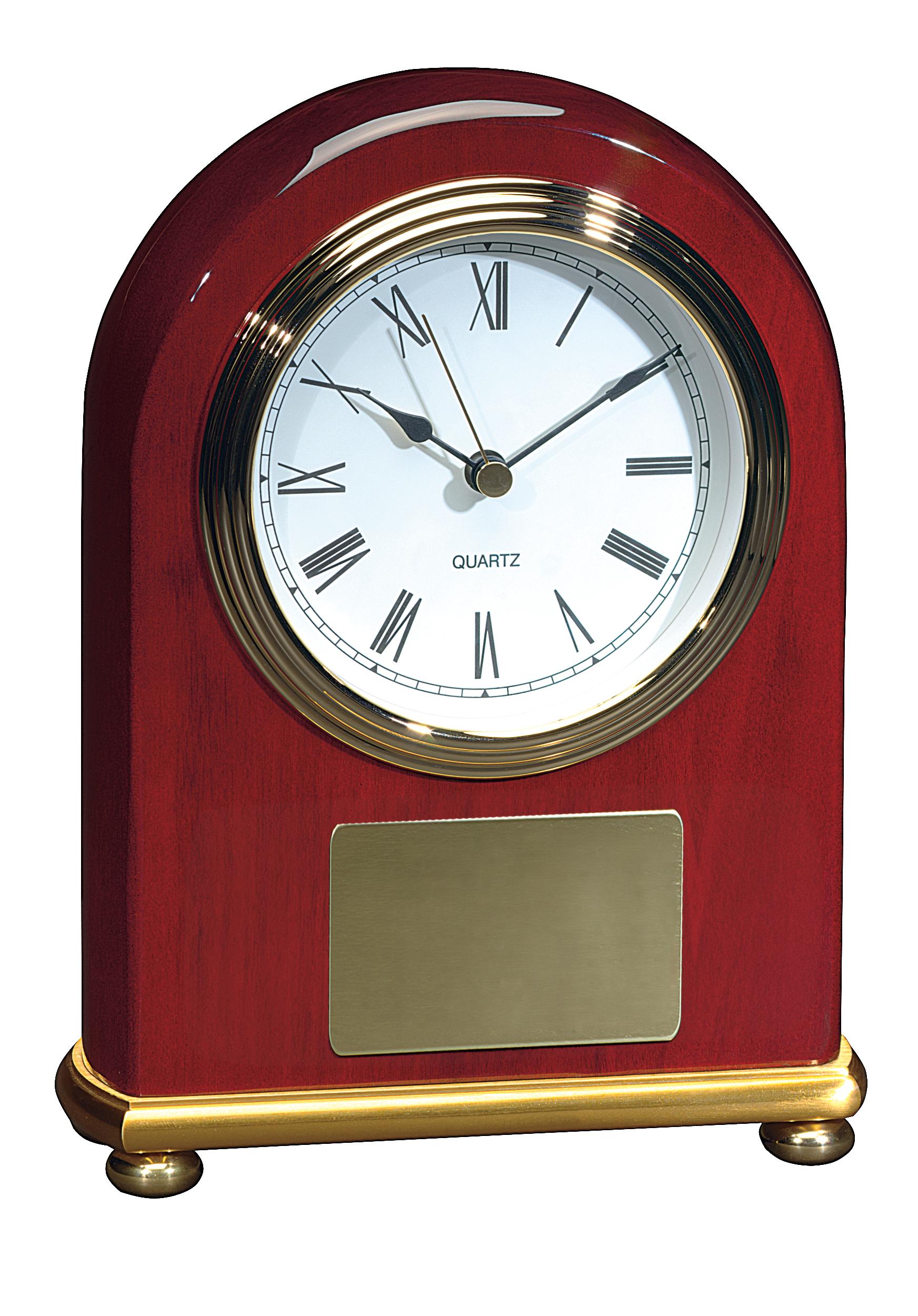PR12357-Rosewood-Arch-Clock.jpg PR12357 Rosewood Arch Clock