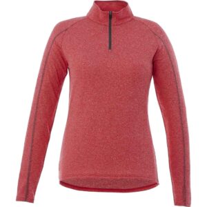 PR12863 Womens TAZA Knit Quarter Zip